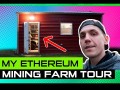 My Ethereum Mining Farm Tour - Mining At Home 3.5 GHs