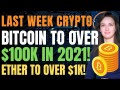 Bitcoin to Over $100k in 2021! (Ether to Over $1k!) - Last Week Crypto